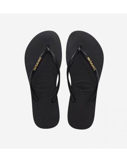HAVAIANA SLIM LOGO METALLIC